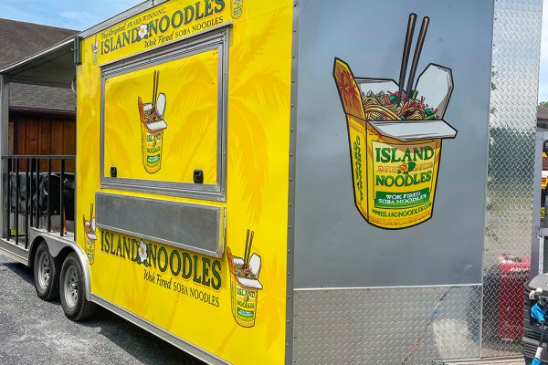 Island Noodles Mobile Food Trailer